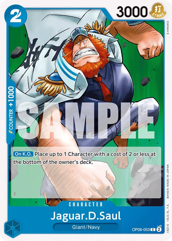 Jaguar.D.Saul (Wings of the Captain)(OP06-053)