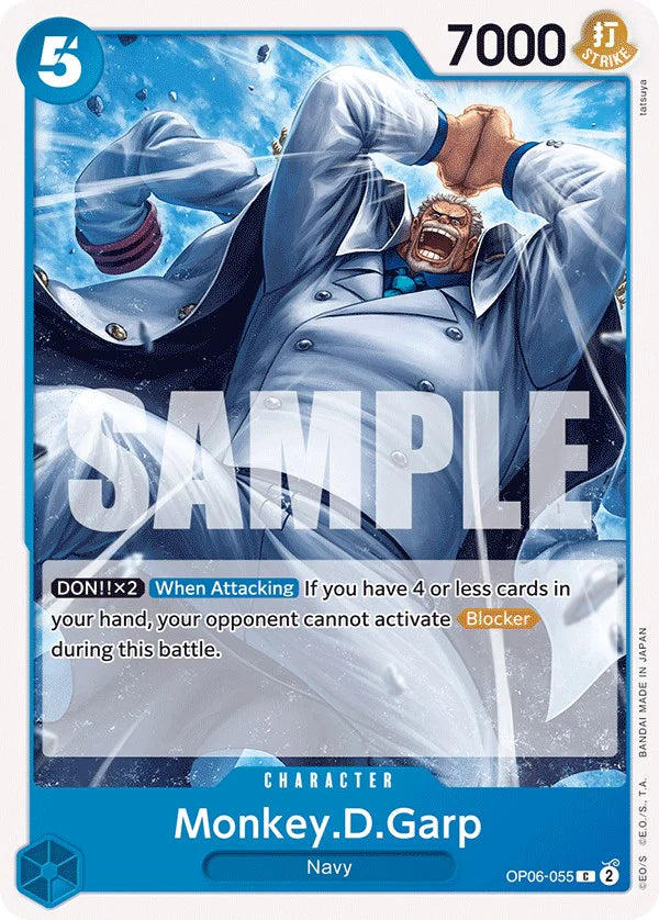 Monkey.D.Garp (Wings of the Captain)(OP06-055)