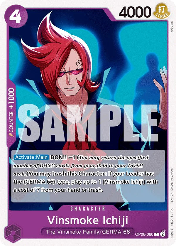 Vinsmoke Ichiji (Wings of the Captain)(OP06-060)