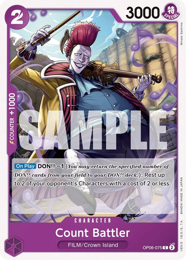 Count Battler (Wings of the Captain)(OP06-075)