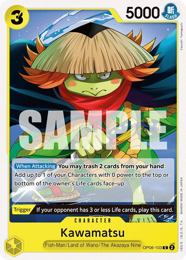 Kawamatsu (Wings of the Captain)(OP06-103)