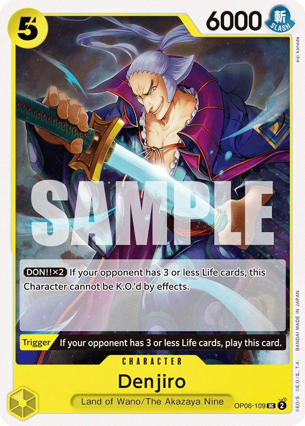 Denjiro (Wings of the Captain)(OP06-109)