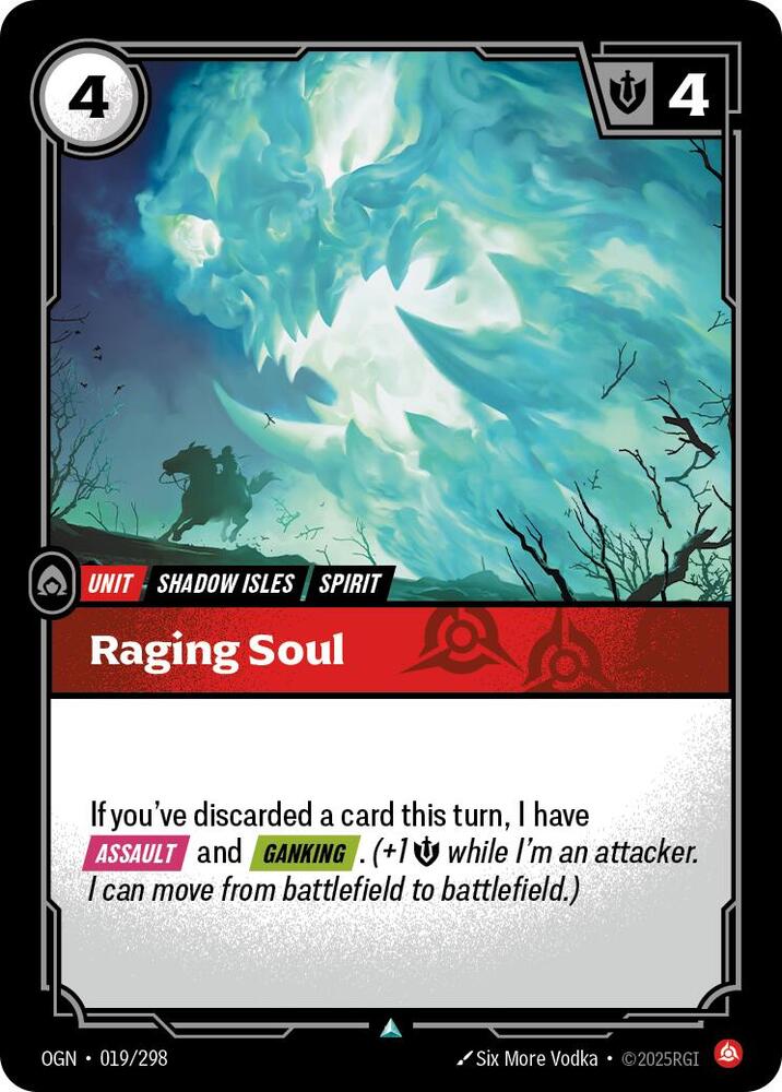 Raging Soul 019/298 (Origins) 