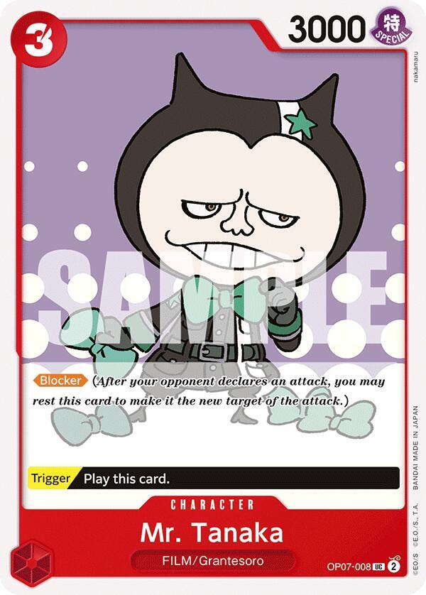 Mr. Tanaka OP07-008 (500 Years in the Future) 