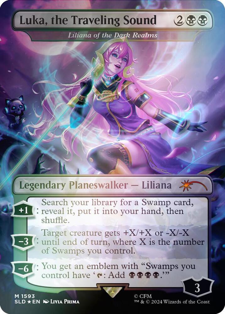 Luka, the Travelling Sound - Liliana of the Dark Realms (Secret Lair Drop Series)(SLD-M-1593)
