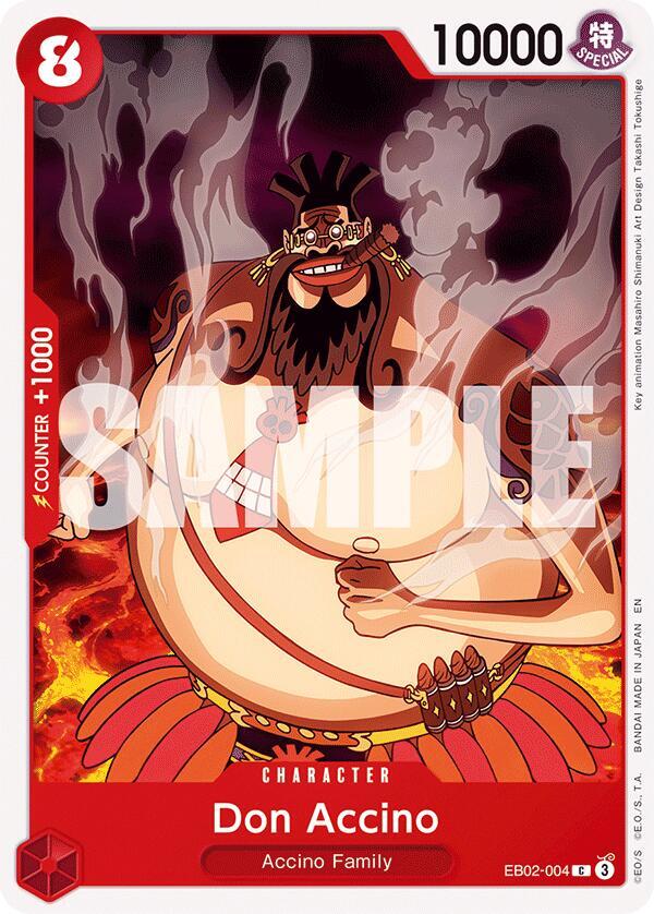 Don Accino EB02-004 (Extra Booster: Anime 25th Collection) 
