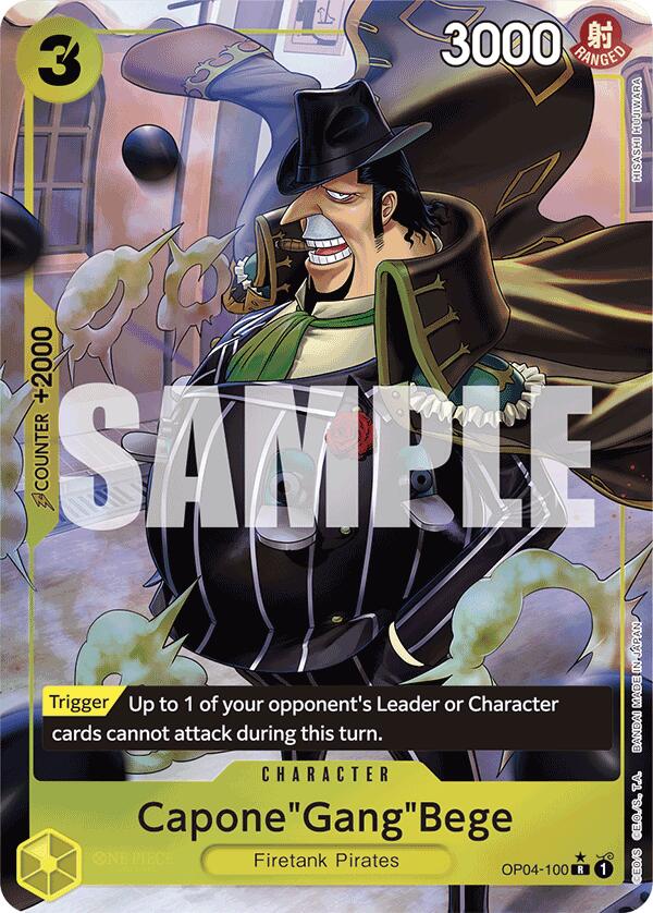 Capone"Gang"Bege (Kingdom of Intrigue)[Full Art](OP04-100)