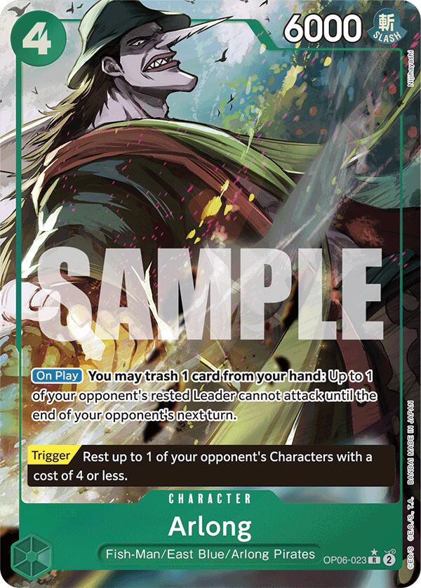 Arlong (Wings of the Captain)[Full Art](OP06-023)