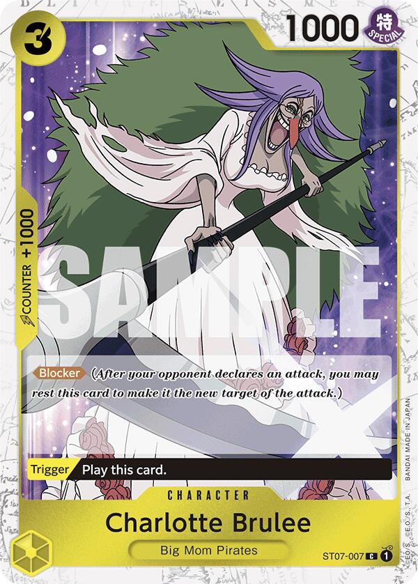 Charlotte Brulee (Starter Deck: Big Mom Pirates)[Jolly Roger Foil](ST07-007)