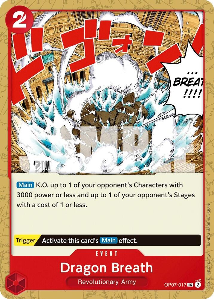 Dragon Breath OP07-017 (500 Years in the Future) 