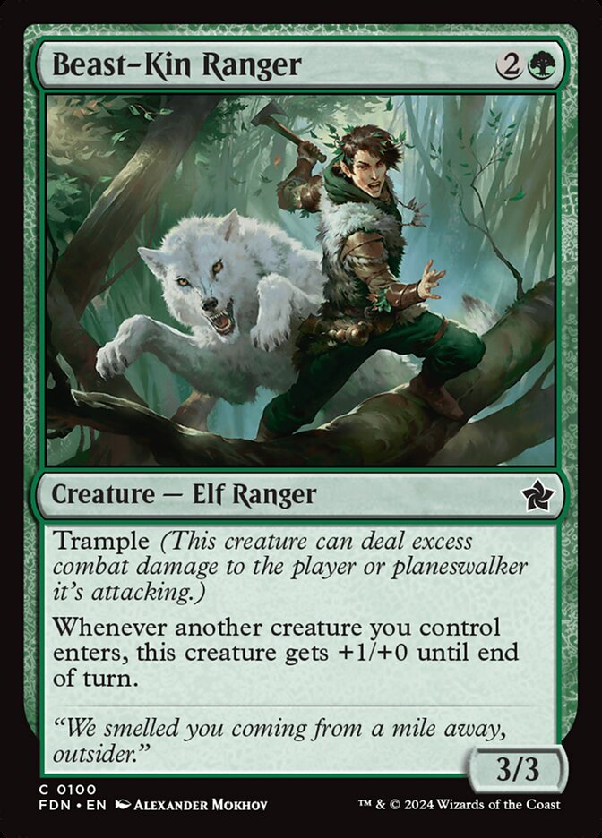 Beast-Kin Ranger 100/291 (Foundations) 