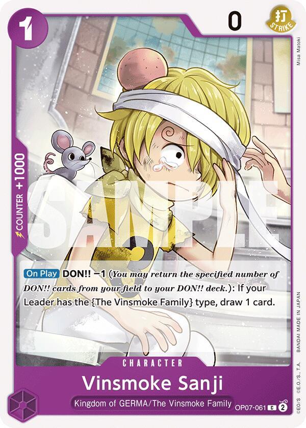 Vinsmoke Sanji OP07-061 (500 Years in the Future) 