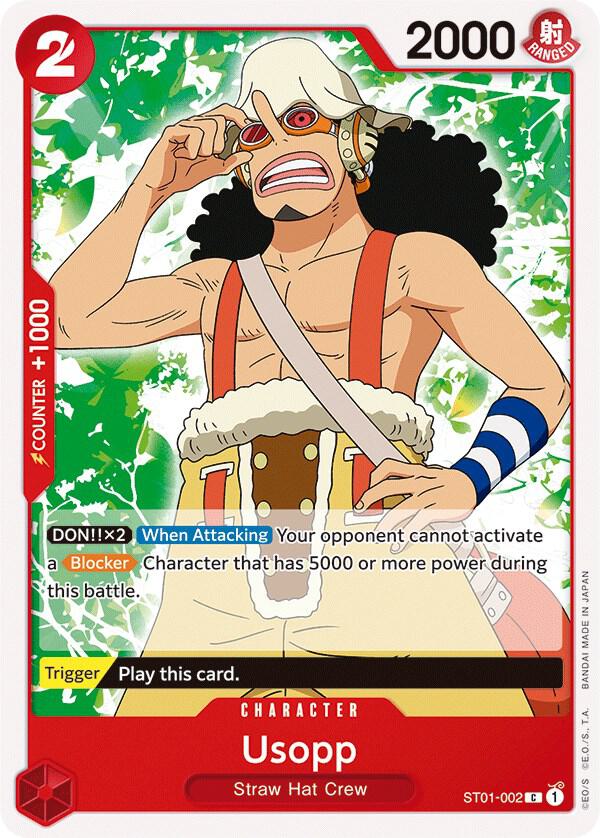 Usopp ST01-002 (Starter Deck 1: Straw Hat Crew) 