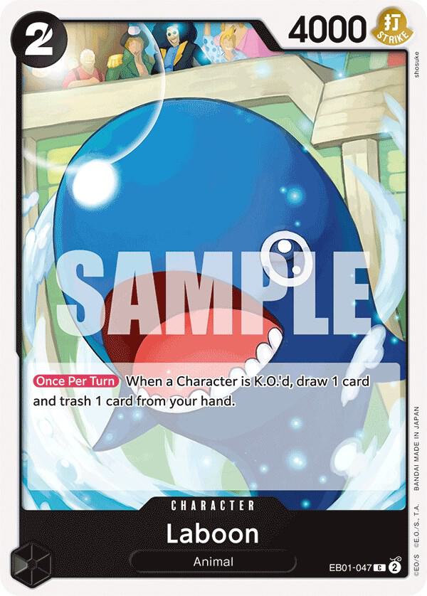 Laboon 047 EB01-047 (Extra Booster: Memorial Collection) 