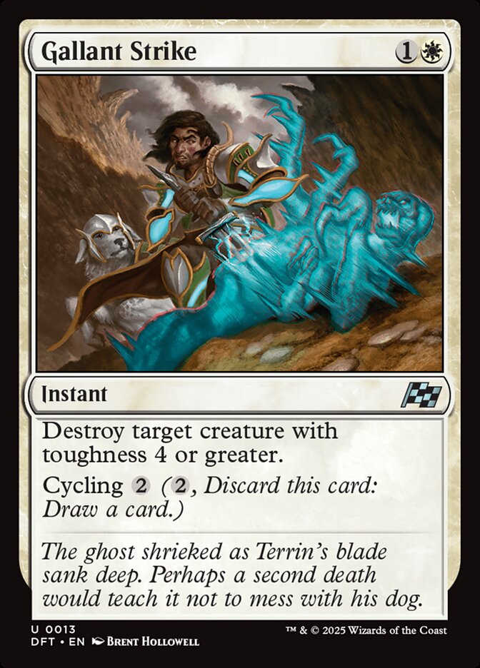 Gallant Strike 13/291 (Aetherdrift) 