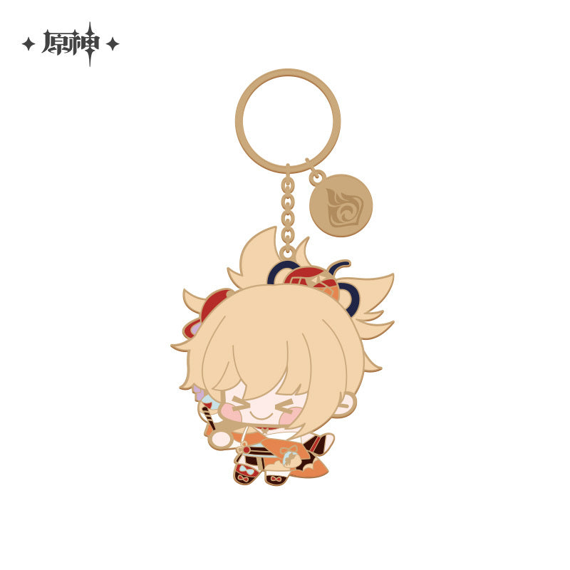 Chibi Character Series Metal Keychain - Yoimiya Inazuma