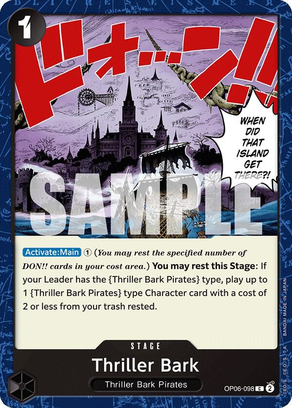 Thriller Bark OP06-098 (Wings of the Captain) 