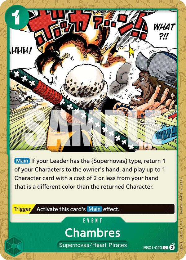 Chambres EB01-020 (Extra Booster: Memorial Collection) 
