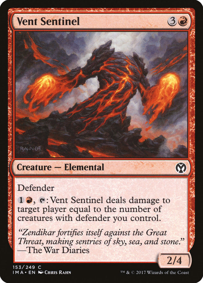 Vent Sentinel 153/249 (Iconic Masters) 