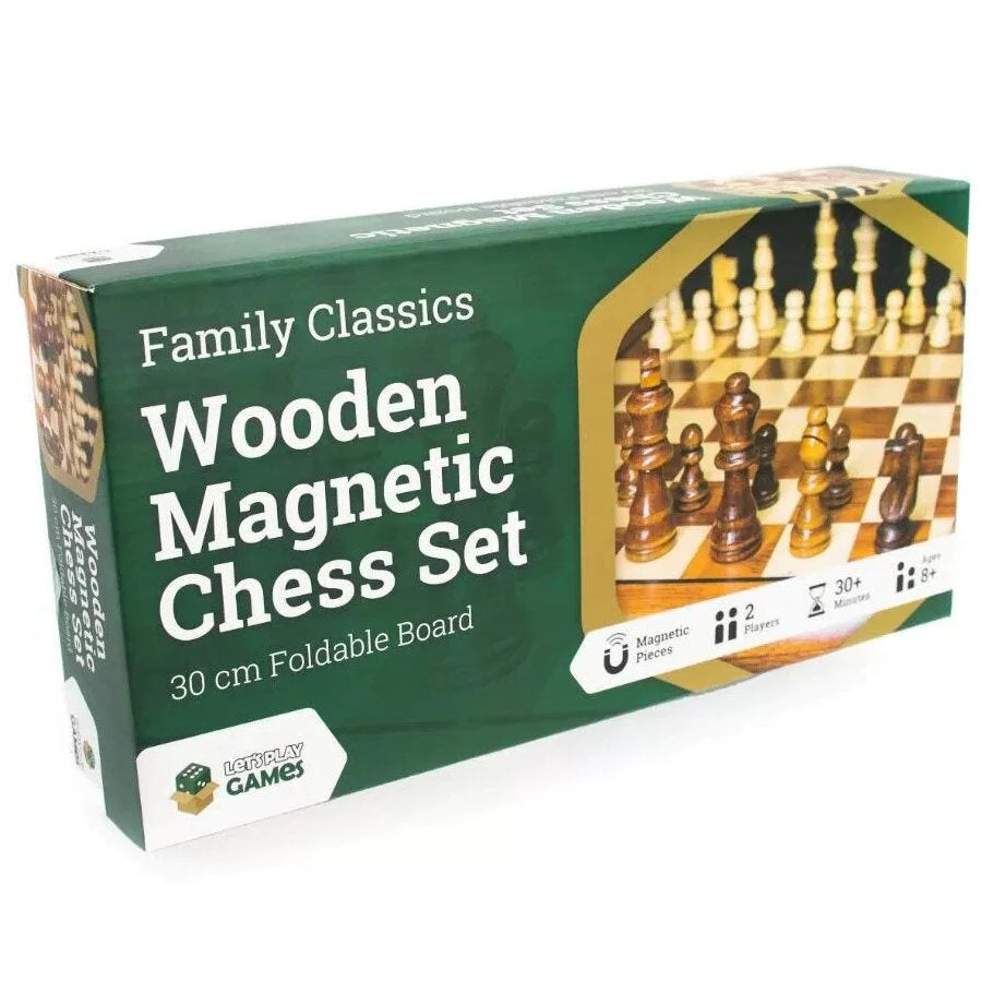 
                  
                    LPG Wooden Magnetic Chess Set - 30cm
                  
                