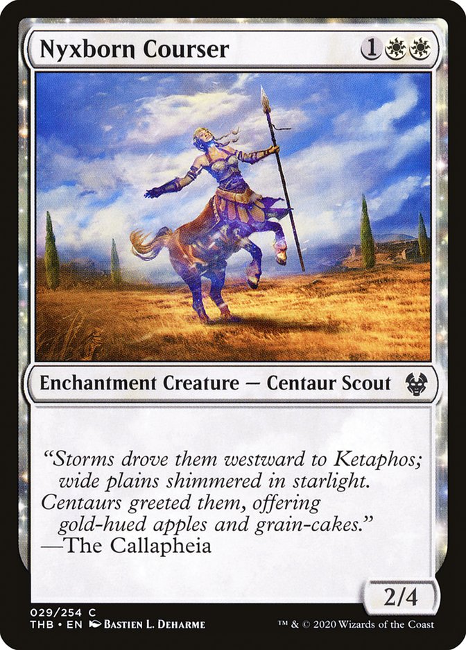 Nyxborn Courser 29/254 (Theros Beyond Death) 