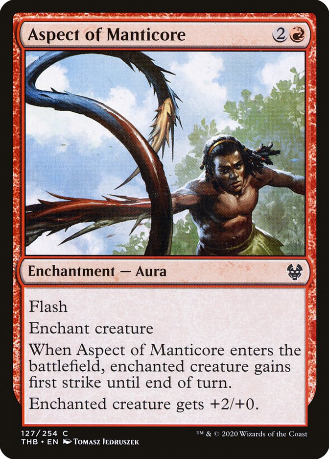 Aspect of Manticore 127 (Theros Beyond Death) 