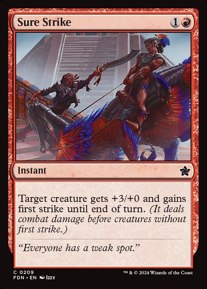 Sure Strike 209/291 (Foundations) 