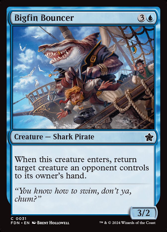Bigfin Bouncer 31 (Foundations) 