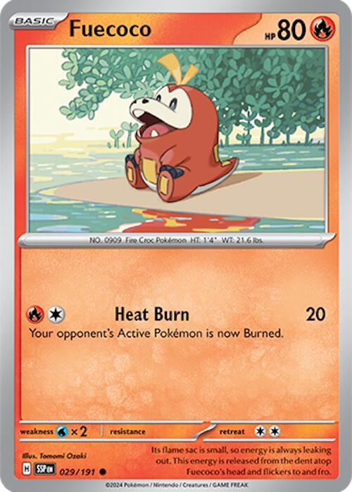 Fuecoco 029/191 (SV08: Surging Sparks) 