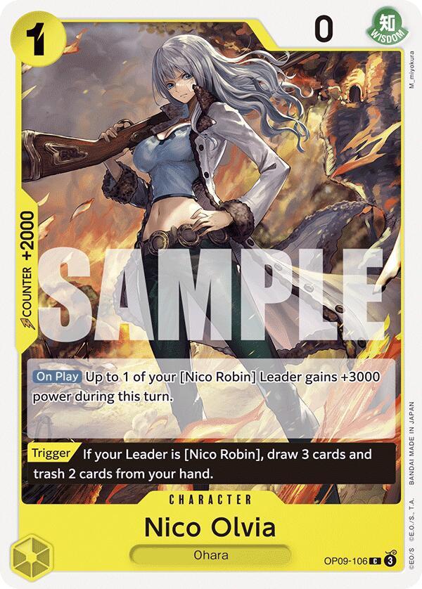 Nico Olvia OP09-106 (Emperors in the New World) 