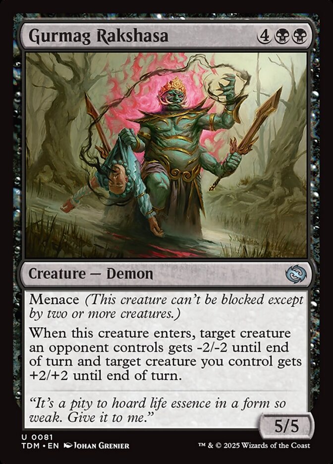 Gurmag Rakshasa 81 (Tarkir: Dragonstorm) 