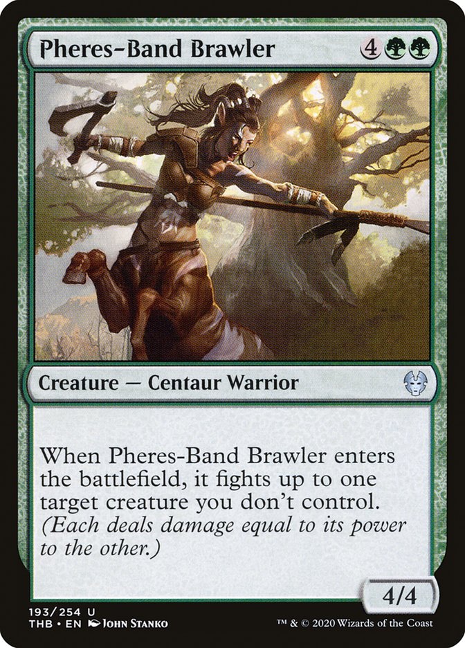 Pheres-Band Brawler 193/254 (Theros Beyond Death) 