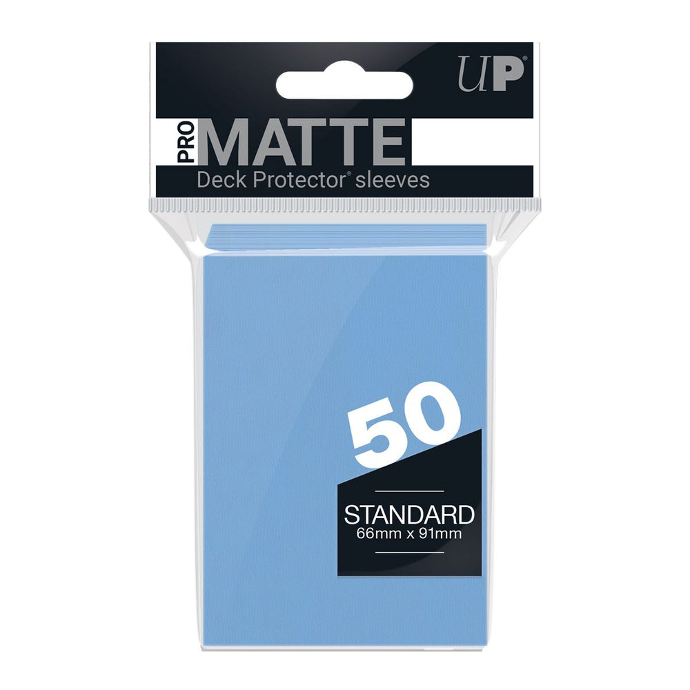 Ultra Pro - PRO-Matte 50ct Standard Deck Protector Sleeves (Light Blue)