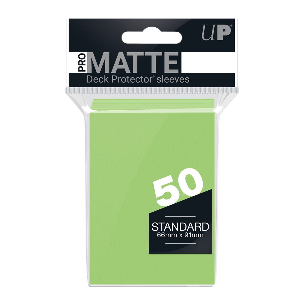 Ultra Pro - PRO-Matte 50ct Standard Deck Protector Sleeves (Lime Green)