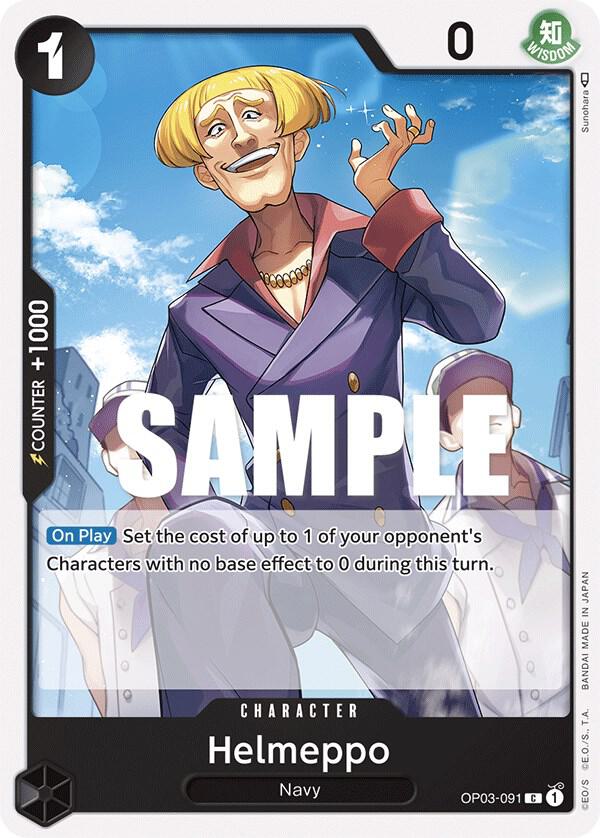 Helmeppo OP03-091 (Pillars of Strength) 