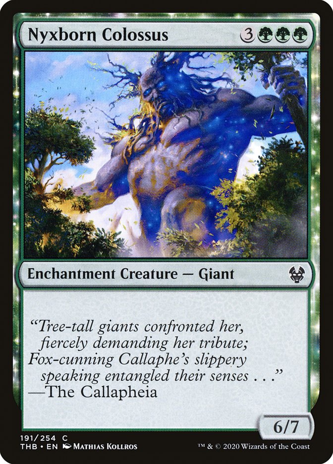 Nyxborn Colossus 191 (Theros Beyond Death) 