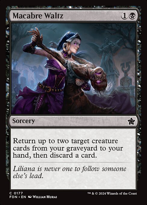 Macabre Waltz - Foil (Foundations)(FDN-C-0177)