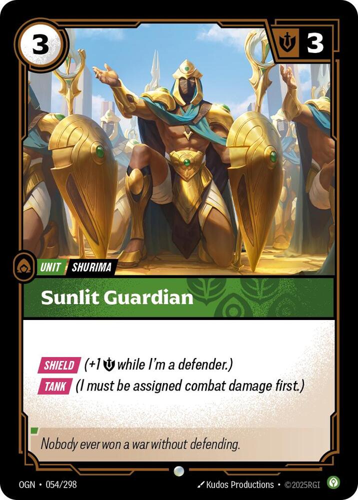 Sunlit Guardian 054/298 (Origins) 