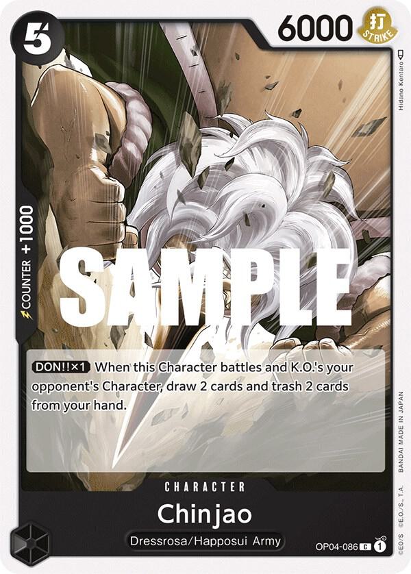 Chinjao OP04-086 (Kingdoms of Intrigue) 