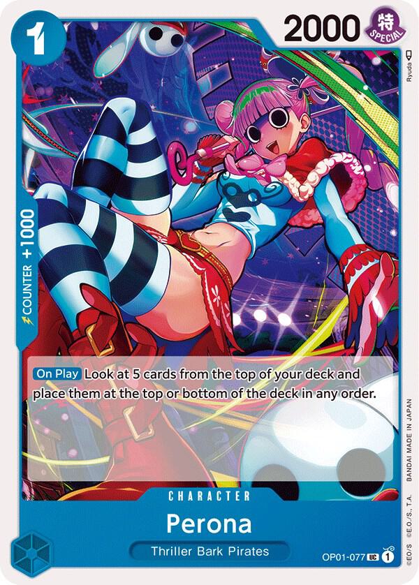 Perona OP01-077 (Romance Dawn) 