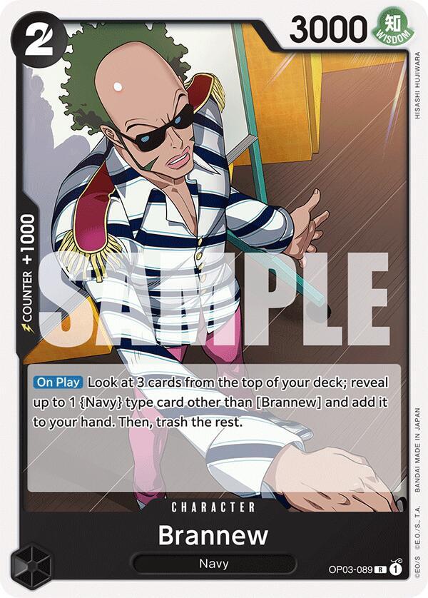 Brannew OP03-089 (Starter Deck 19: BLACK Smoker) 