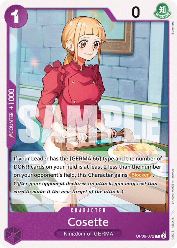 Cosette OP06-072 (Wings of the Captain) 