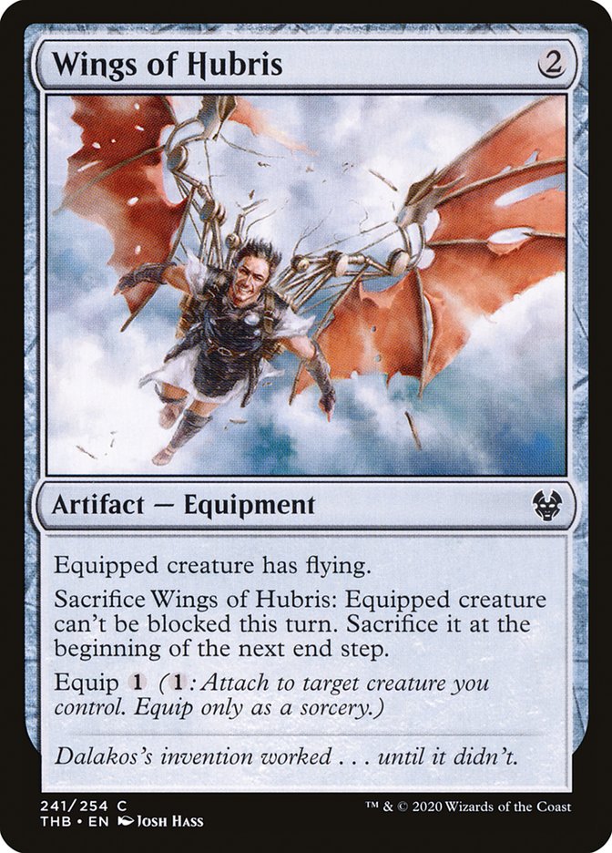 Wings of Hubris 241/254 (Theros Beyond Death) 