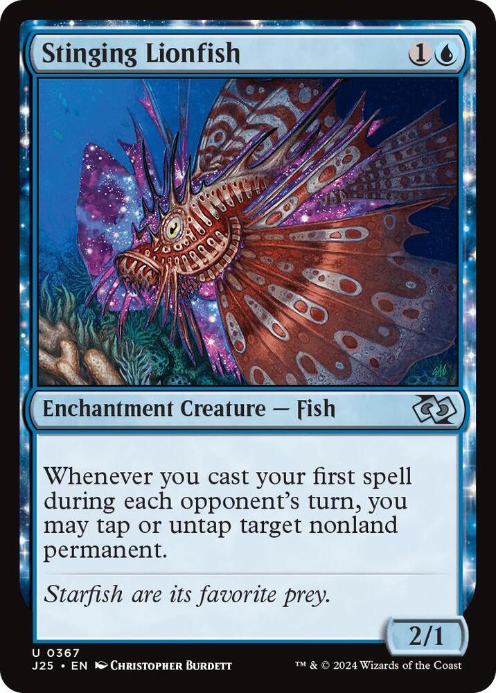 Stinging Lionfish 367/779 (Foundations Jumpstart) 
