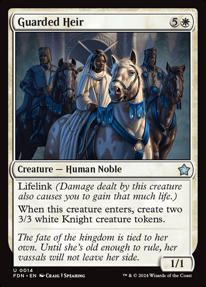 Guarded Heir 14/291 (Foundations) 