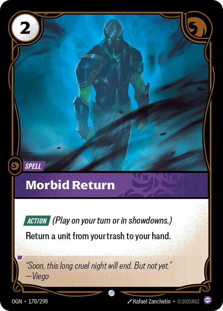Morbid Return 170/298 (Origins) 