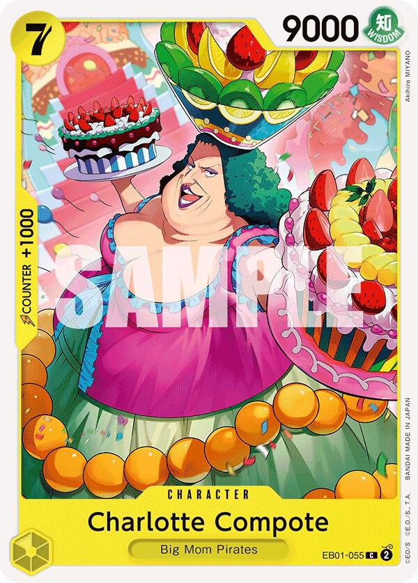 Charlotte Compote EB01-055 (Extra Booster: Memorial Collection) 