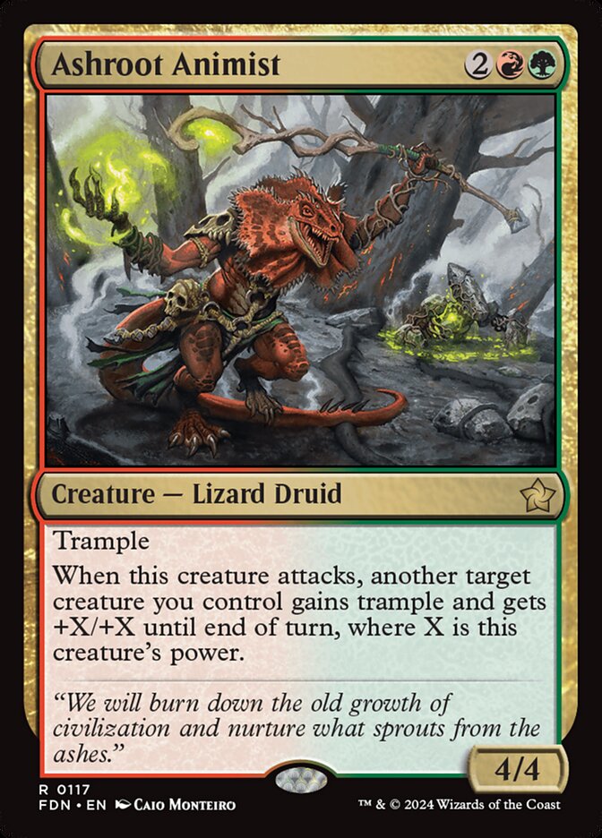 Ashroot Animist 117/291 (Foundations) 