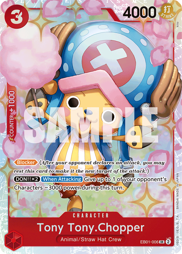 Tony Tony.Chopper (Extra booster - Memorial Collection)(EB01-006)