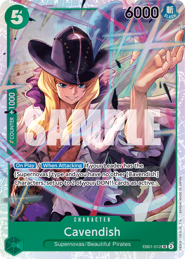 Cavendish (Extra booster - Memorial Collection)(EB01-012)